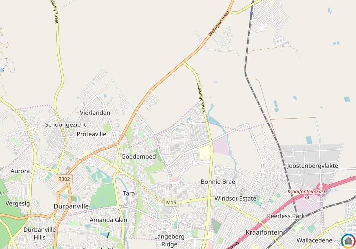 Map location of Uitzicht